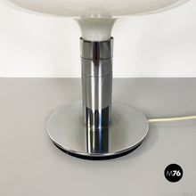 Load image into Gallery viewer, Steel and glass AM/AS table lamp by Franco Albini and Franca Helg for Sirrah
