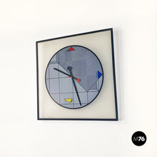 Carica l&#39;immagine nel visualizzatore di Gallery, Plastic wall clock by Kurt B. Delbanco for Morphos, 1980s
