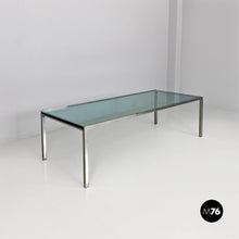 将图片加载到图库查看器，Steel and glass Luar coffee table by Ross Littell, 1970s
