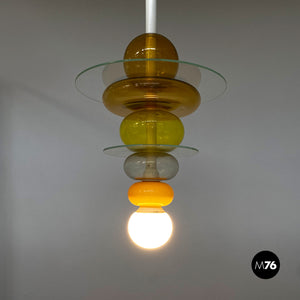 Chandelier Firenze by Ettore Sottsass for Venini, 1990s