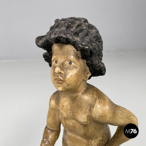 Cherub wooden sculptures, end of 1800s