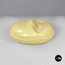 Load image into Gallery viewer, Red and yellow plastic poufs by Fabrizio Bertero and Andrea Panto for Zanotta, 1990s
