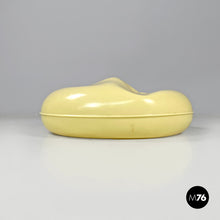 Load image into Gallery viewer, Red and yellow plastic poufs by Fabrizio Bertero and Andrea Panto for Zanotta, 1990s
