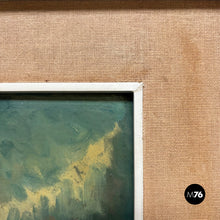 Carica l&#39;immagine nel visualizzatore di Gallery, Oil painting Malinconia by Ernesto Tramezzani, 1971
