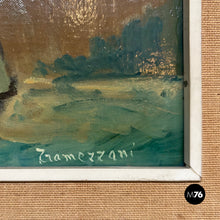 Carica l&#39;immagine nel visualizzatore di Gallery, Oil painting Malinconia by Ernesto Tramezzani, 1971
