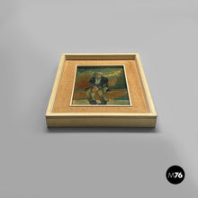 Carica l&#39;immagine nel visualizzatore di Gallery, Oil painting Malinconia by Ernesto Tramezzani, 1971
