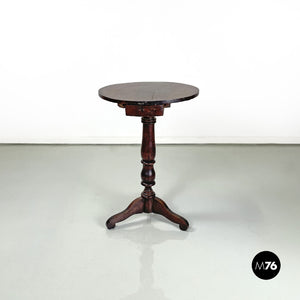 Wooden coffee table with drawers, late 1800s