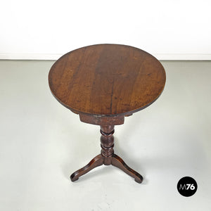 Wooden coffee table with drawers, late 1800s