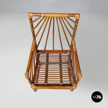 Load image into Gallery viewer, Rattan chairs by Dal Vera, 1970s
