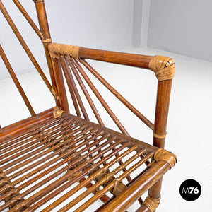 Rattan chairs by Dal Vera, 1970s