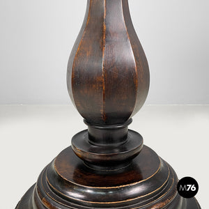 Wooden coffee table with chessboard decorations, early 1900s