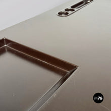 Load image into Gallery viewer, Metal and plastic desk for 2 INN, 1970s
