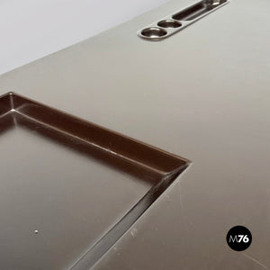 Metal and plastic desk for 2 INN, 1970s