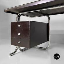 Load image into Gallery viewer, Metal and plastic desk for 2 INN, 1970s
