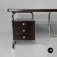 Load image into Gallery viewer, Metal and plastic desk for 2 INN, 1970s
