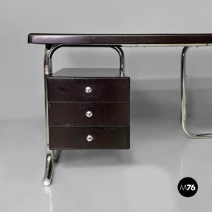 Metal and plastic desk for 2 INN, 1970s