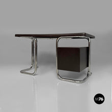 Load image into Gallery viewer, Metal and plastic desk for 2 INN, 1970s
