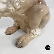 Charger l&#39;image dans la galerie, Ceramic poodle sculpture by Ronzan, 1970s
