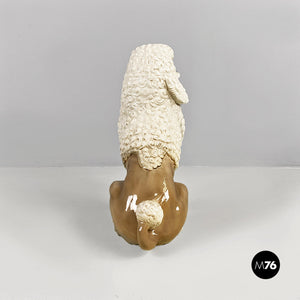 Ceramic poodle sculpture by Ronzan, 1970s