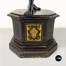 Load image into Gallery viewer, Ebonized wood Moor statue, end of 1800s
