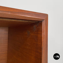 Load image into Gallery viewer, Wooden sideboard with brass handles, 1960s
