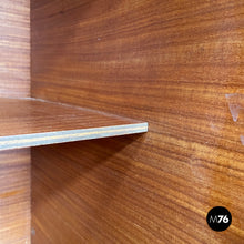 Load image into Gallery viewer, Wooden sideboard with brass handles, 1960s
