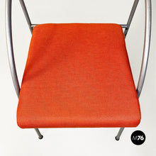 Load image into Gallery viewer, Metal and cotton Vienna chair by Rodney Kinsman for Bieffeplast, 1980s
