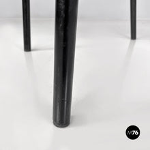 将图片加载到图库查看器，Beech wood and black metal school chairs, 1960s
