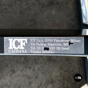 Metal and leather T or 3LC chairs by Katavolos, Douglas and Kelley for ICF, 1960s