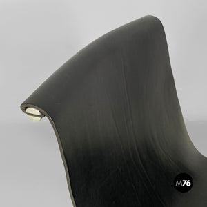 Metal and leather T or 3LC chairs by Katavolos, Douglas and Kelley for ICF, 1960s