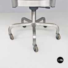 将图片加载到图库查看器，Brushed aluminum Hudson chairs by Philippe Starck for Emeco, 2000s
