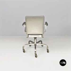 Brushed aluminum Hudson chairs by Philippe Starck for Emeco, 2000s