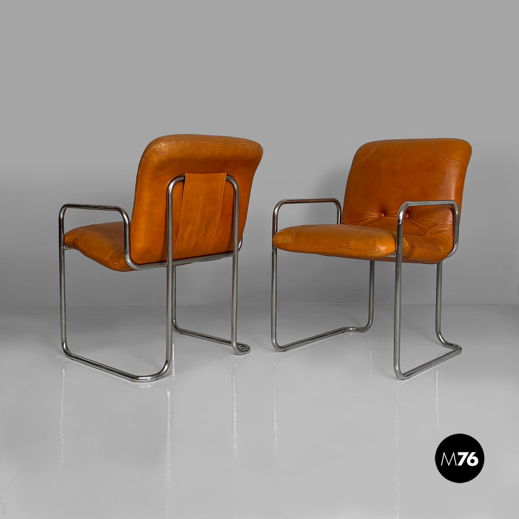 Chairs by Guido Faleschini for 4Mariani, 1970s