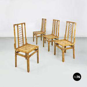 Rattan chairs, 1960s