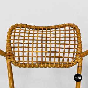 Outdoor rattan chairs, 1960s