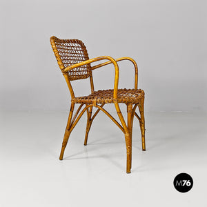 Outdoor rattan chairs, 1960s