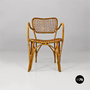 Outdoor rattan chairs, 1960s