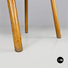 将图片加载到图库查看器，Solid oak wood chairs, 1960s
