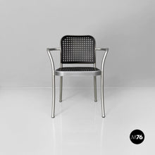 Carica l'immagine nel visualizzatore di Gallery, Chairs Silver by Vico Magistretti for De Padova, 1980s
