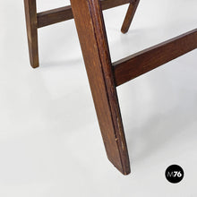 Charger l&#39;image dans la galerie, Teak wood folding chairs, 1960s

