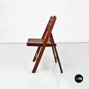 Teak wood folding chair, 1960s