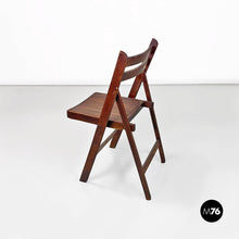 画像をギャラリービューアに読み込む, Teak wood folding chairs, 1960s
