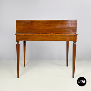 Wooden desk with shutter, 1700s