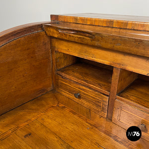 Wooden desk with shutter, 1700s