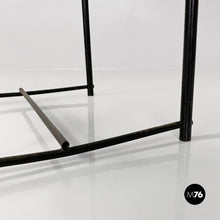 将图片加载到图库查看器，Black metal and plastic Spaghetti stool by Giandomenico Belotti for Alias, 1979
