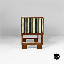 Carica l'immagine nel visualizzatore di Gallery, Benches in fabric and wood, 1930s
