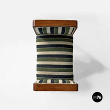 Carica l'immagine nel visualizzatore di Gallery, Benches in fabric and wood, 1930s
