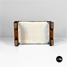 Carica l'immagine nel visualizzatore di Gallery, Benches in fabric and wood, 1930s
