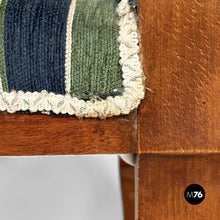 Carica l'immagine nel visualizzatore di Gallery, Benches in fabric and wood, 1930s
