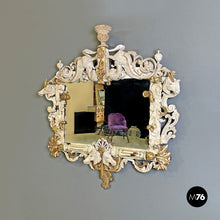 Charger l&#39;image dans la galerie, Wall mirror with natural and animal decorations, 1990s
